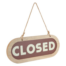 2Pcs Wood Door Plate Welcome Sign Hanging Door Pendant