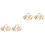 4Sets Multi Durable Simulation Farm Fence Toy Funny Educational Kids 4