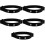 5Pcs Rate Monitor Chest Belt with Adjustable Elastic Strap 7