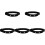 5Pcs Rate Monitor Chest Belt with Adjustable Elastic Strap 2