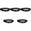 5Pcs Rate Monitor Chest Belt with Adjustable Elastic Strap 3