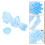 2Pcs Electric Bubble Machine for Kids Multi-Hole Portable 9