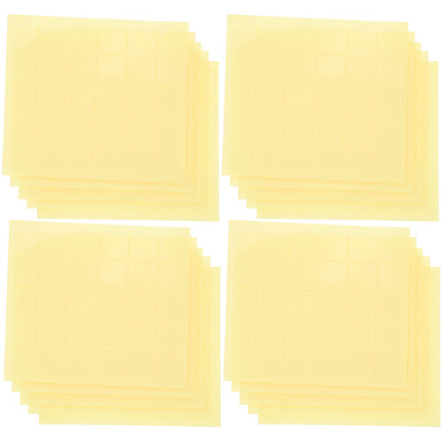 750Pcs Transparent Double Sided Circle Stickers for School & Craft