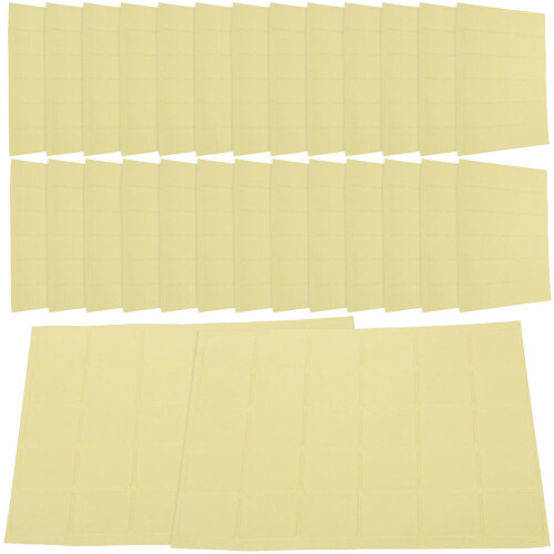 750Pcs Transparent Double Sided Circle Stickers for School & Craft 2