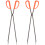 2Pcs Lightweight Black Trash Picker Grabber Tool for Outdoor Use 4