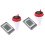 2Pcs Floating Wireless Pool Water Thermometer White Durable Waterproof 4