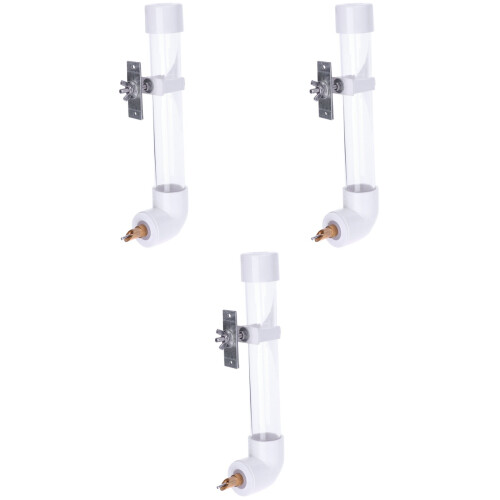 3Pcs Pet Water Dispenser Large Capacity Durable Plastic 2