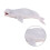 2Pcs White Model Marine Animal Toy Decorative Figurine 9