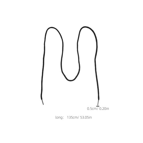 64Pcs Durable Cotton Drawstring Replacement for Hoodies Pants Clothes 1