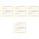 8Pcs Practical Acrylic WiFi Password Board Sign for Shops 5