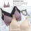 1Pc V Neck Brown Nursing Bra Maternity Bra Adjustable Shoulder Straps 3