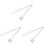 3Pcs Adjustable Silver Stainless Steel Eyeglass Chain Holder Stylish 2