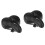 2Pièces Confort Noire Design Arrondi Anti-Stress 6