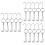15Pcs Stainless Steel Meat Hooks Double Design for Kitchen Use 6