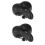 2Pièces Confort Noire Design Arrondi Anti-Stress 7