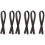 6Pcs Coffee Tote Bag Replacement Straps Thick Leather Handles 4