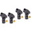 4Pcs Professional Microphone Clips Black Mic Holder for Home and Stage 4