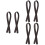 6Pcs Coffee Tote Bag Replacement Straps Thick Leather Handles 6