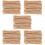 7000Pcs Khaki Delicate Gift Bag Ties Flexible Twisting Bread Ties 7