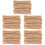 7000Pcs Khaki Delicate Gift Bag Ties Flexible Twisting Bread Ties 5