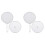 4Pcs Silver Metal Splatter Screen Oil Guard Cooling Mat 2