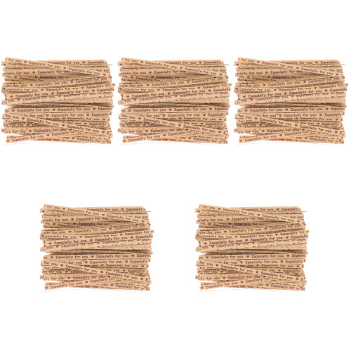 7000Pcs Khaki Delicate Gift Bag Ties Flexible Twisting Bread Ties 2