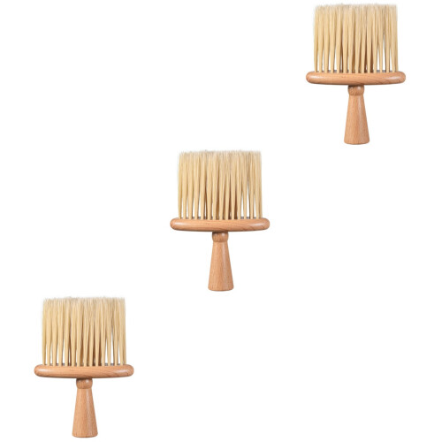 3Pcs Khaki Multifunctional Keyboard Cleaning Brush Durable Nylon Tool 2