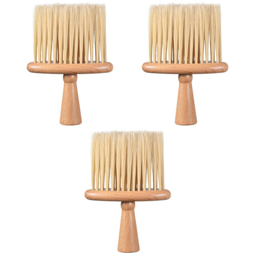 3Pcs Khaki Multifunctional Keyboard Cleaning Brush Durable Nylon Tool 1