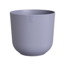 ELHO Macetero Jazz Redondo - Violeta - Ø 29.5 x H 27 cm - Interior - 100% reciclado