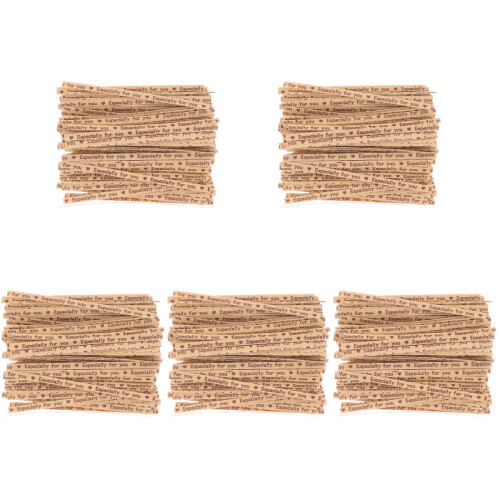 7000Pcs Khaki Delicate Gift Bag Ties Flexible Twisting Bread Ties 1