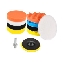 11 Pieces Car Polishing Sponge Pad Kits 3 inch Car Applicator Pads Set