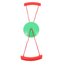 2St Kinderfitness Dubbele Trekplaat Handtrainer Trekkoord Groen