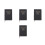 4Pcs Black Academic Planner 2022-2023 Daily Plan Notebook Portable 6