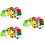 36Pcs Kid Car Models Pull Back Toys Creative Design Assorted Colors 6