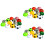 36Pcs Kid Car Models Pull Back Toys Creative Design Assorted Colors 5