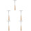 5St Compacte Stemhamer Kalimba Messing Met Duurzaam Handvat 8