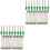 400Pcs Multi-Function Ball Pump Needles Assorted Colors for Sports 3