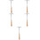 5St Compacte Stemhamer Kalimba Messing Met Duurzaam Handvat 9