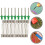 400Pcs Multi-Function Ball Pump Needles Assorted Colors for Sports 8