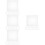 20Pcs Clear Acrylic Sheet Durable Transparent DIY Blank Sign Board 7