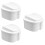 3Pcs Premium White Denture Case Wear-Resistant Retainer Storage Box 7