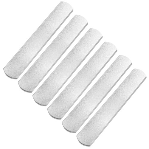 12Pcs Weighted Steel Plates for Vest Strength Training Exercise Silver 2