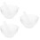 3Ensembles Mortier Pilon Verre Transparent Usage Maison Cuisine 5