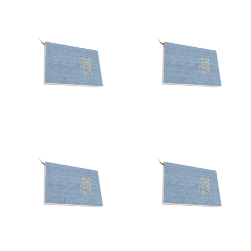4Pcs Blue 2023 Planner Flat Lay Appointment and Daily Planner 1