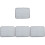 4Pcs Guinea Pig Cage Liner Washable Hamster Bedding Light Grey 2