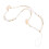 4Pcs Creative Beaded Phone Strap Phone Decor Wrist Chains 9