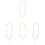 4Pcs Creative Beaded Phone Strap Phone Decor Wrist Chains 2