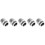 5Pcs Silver Metal Mic Ball Head Replacement Durable Microphone Grille 7