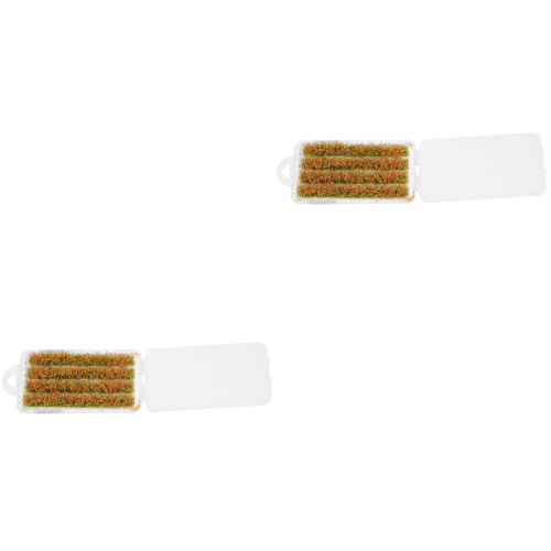 Petite Touffe Fleur Jaune Résine Pour Décoration Miniature 2