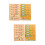 20Pcs Children Reading Log Cards Assorted Color Practical and Portable 7